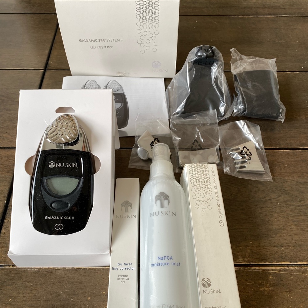 NuSkin Ageloc Galvanic Spa System II Black